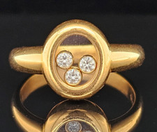 18K Yellow Gold CHOPARD HAPPY