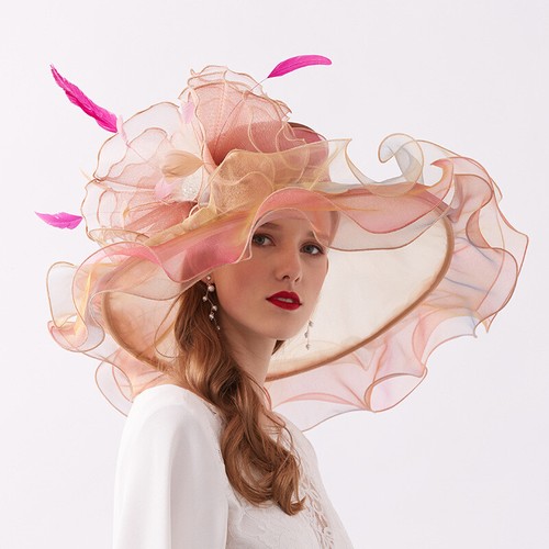 Women kentucky derby hat - hat, tea