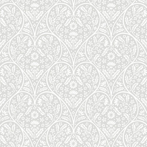 White heart damask - heart,