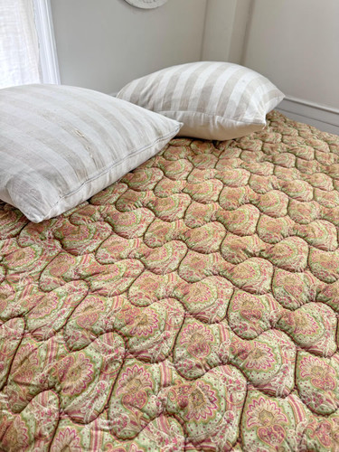 95x95 vintage french - , quilt