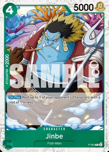 063 jinbe promo pirate - p-063,