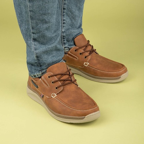Comfy steps mens shoes tan - mens,