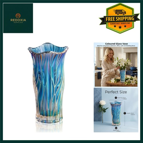 Vibrant crystal glass - vibrant, flower