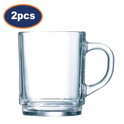 Luminarc mug tempered glass - luminarc,