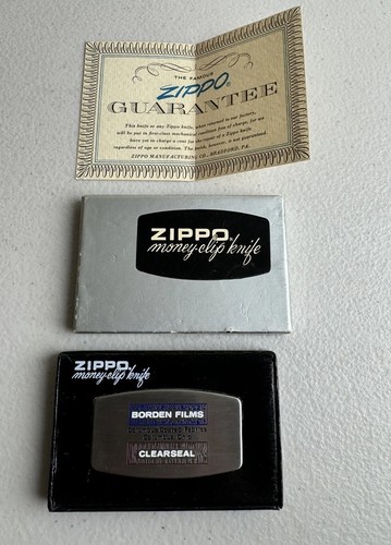 Vintage zippo money - zippo, clip