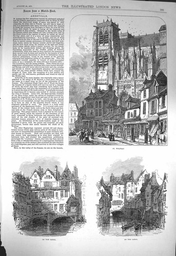 Original old antique print - original,