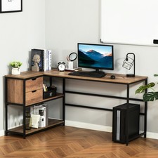 L-Shaped Industrial Style PC