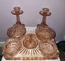 Amber Glass Vanity Dressing