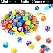 50pc rubber bouncy - rubber, balls