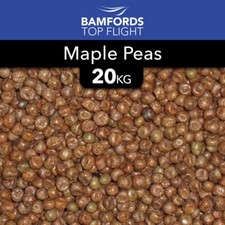 Maple Peas 20kg Bamfords Fishing Bait Carp Fishing Particle Bird Food