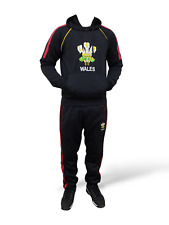 Wales Rugby tracksuit Hoodie Unisex hoodie bottoms Welsh Rugby Black jogging set