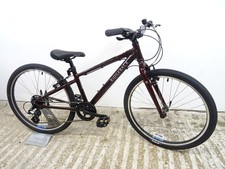 2024 Ridgeback Dimension 24" Hybrid Bike Unisex Kids 12" Alloy Plum Metallic New