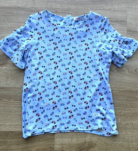 Cath kidston shirt uk12 - t-shirt, blue