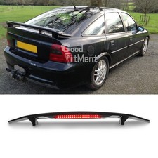 52'' Matte Rear Trunk Spoiler Wing with Brake Light For Vauxhall Vectra Saloon