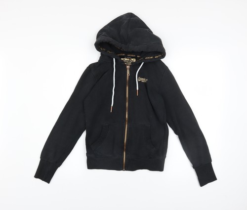 Superdry womens black full - superdry, zip