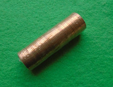 1 x 1971 Sealed Bank Rolls of 50 1971 New 1/2 Pennies, Uncirculated  (NEW PENNY)