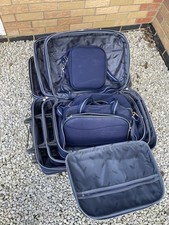 6 piece luggage set Blue 