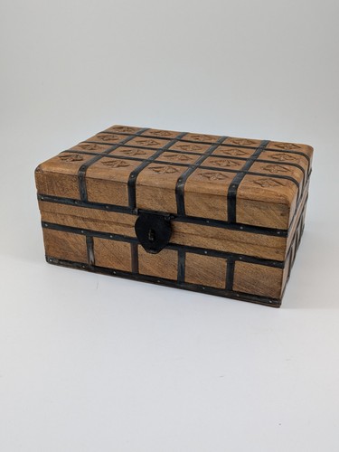 Large carved wooden - carved,