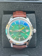 Custom Mod (Grand Seiko Elegance GMT ) Green Dial/Yellow GMT Hand NH34