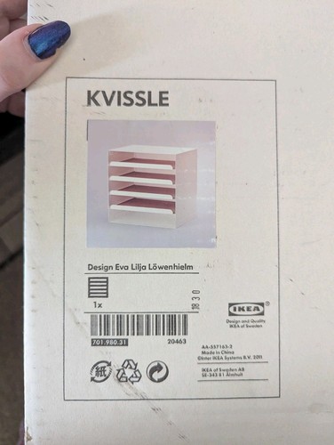 Ikea kvissle desk paper - desk,