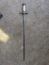 Vint.  Engraved 35" Masonic