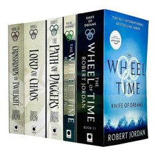 Robert Jordan Wheel of Time Series Collection 5 Books Set Knife Of Dreams,New Sp