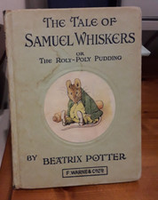 Vintage Book The Tale Of Samuel Whiskers By Beatrix Potter Hardback