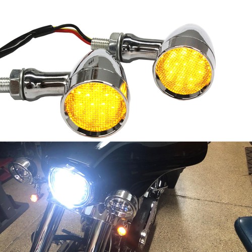 Motorcycle led turn signal - 2x,