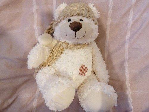 Large cream winter bears - winter,