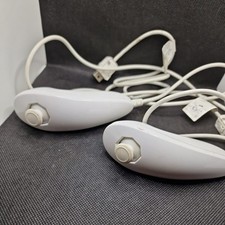 Pair Of Nunchucks For Nintendo Wii Console *Free Shipping*