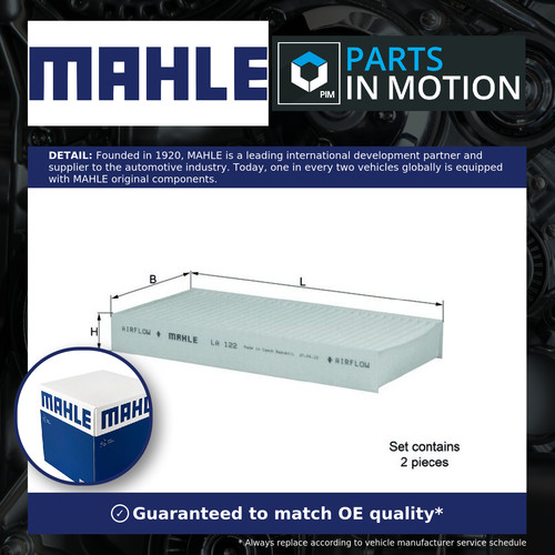 Pollen cabin filter fits - filter,