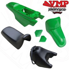Yamaha PW50 PY50 Body Fairing Kit Plastic Front Rear Fender Fuel Tank Seat Green