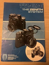 TTL/ EM/ E The Zenith System Camera Instruction Leaflet