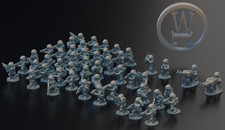 Voidship Troopers - Tabletop RPG - Wargaming - 6mm - Sifi - Resin Miniatures