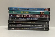 ELVIS PRESLEY DVD LOT OF (7) A