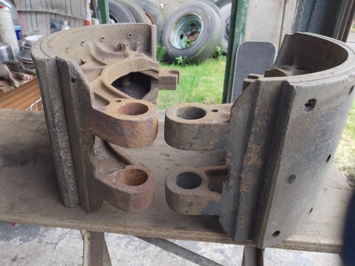 Rear brake shoes for - shoes, leyland