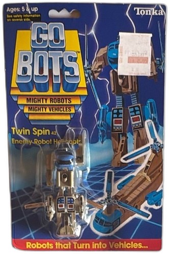 Gobots twin spin enemy - gobots,