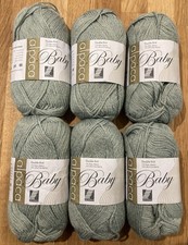 300g UK ALPACA BABY ALPACA MERINO DUCK EGG BLUE GREEN DK YARN BRITISH LUXURY