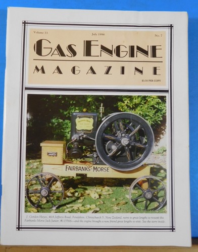 Gas engine magazine 1998 - magazine, july