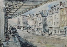 Vintage Railway Station Street