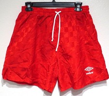 vtg Umbro RED SOCCER SHORTS