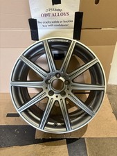 1 X GENUINE MERCEDES E63 AMG 19" ALLOY WHEEL FRONT GREY 9J ET37 A2124015002