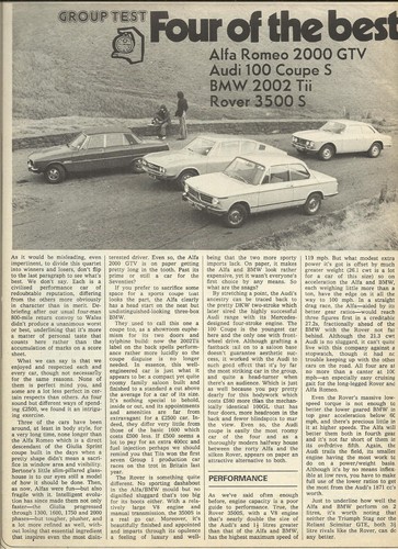 Rover 3500 audi 100 - rover,