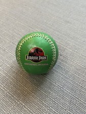 Jurassic Park Collectable Green Baseball. Rare. Great Condition Vintage