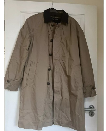 Zara men trench - men's, buttons