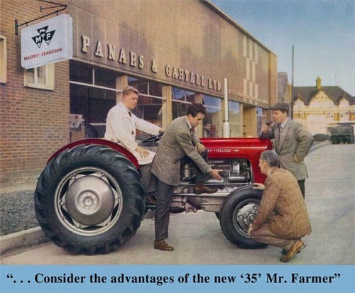 Vintage massey ferguson - vintage,