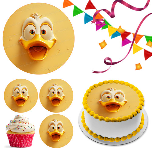 Duck duckling cake topper - duckling,