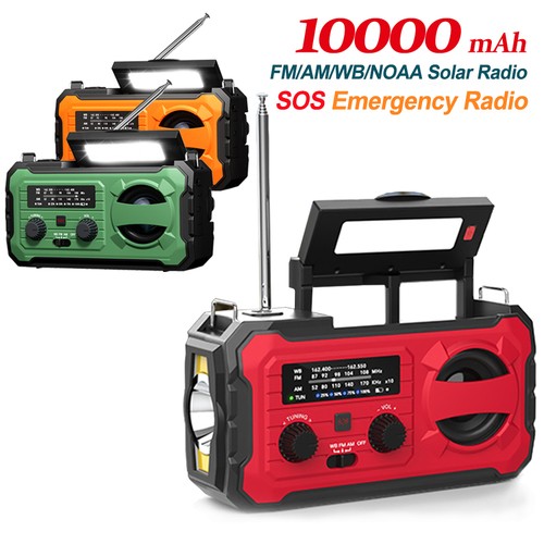 Radio 10000mah hand - fm,