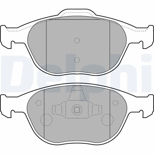 Brake pad set disc - pad,