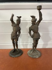 Pair of Antique Knight